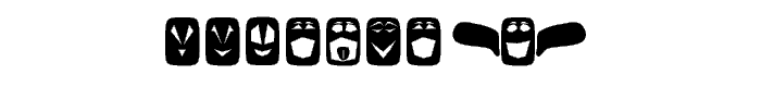 Ugly Faces font